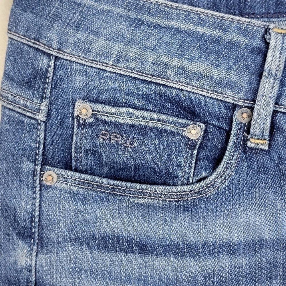 G Star Raw 3301 Ultra High Rise Super Skinny Medium Wash Jegging Jeans 27